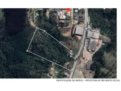imóvel urbano, localizado na Rod. Acesso Sul Pedro Bayerl, n°. 1.464, bairro Serra Alta, em São Bento do Sul/SC