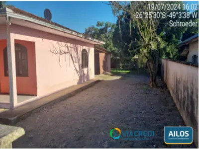 LOTE 001 - Casa na rua Expedicionário Osvaldo Kanzler, 164, Schroeder - SC.