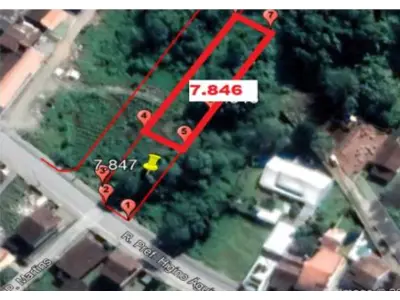 LOTE 008 - Terreno Urbano de 870,00 m2 na Rua Affonso Eugênio Welter, Araquari/SC.