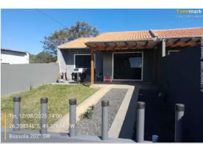LOTE 001 - residencial, casa nº02, com área privativa de 54,26m²,  rua Etienne Douat, nº 96, bairro Dona Franscisca, na cidade de São Bentos do Sul- SC.