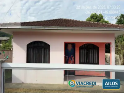 LOTE 001 - Casa na rua Expedicionário Osvaldo Kanzler, 164, Schroeder - SC.