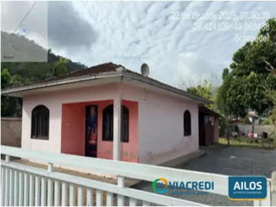 LOTE 001 - Casa na rua Expedicionário Osvaldo Kanzler, 164, Schroeder - SC.