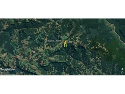 LOTE 003 - Terreno rural de  13,85 ha, na Serra das Abelhas, S/Nº, parte do lote n°29, Bairro Interior, em Vitor Meireles/SC,