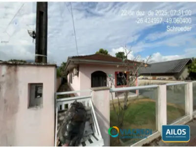 LOTE 001 - Casa na rua Expedicionário Osvaldo Kanzler, 164, Schroeder - SC.