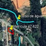 LOTE 0014 - Imóvel 997,380 m², localizado na Rua Ambrósio Augusto da Silva, S/N, Bairro Serra Alta, na cidade de São Bento do Sul - SC