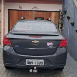 QHV1589, SC CHEV/ PRISMA  1.4 MTLT, 2016/2017, CINZA.