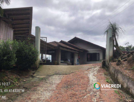 Leilão Viacredi- 2ª Praça- Imóvel na Rua Itajaí, S/N, bairro Alto Benedito Novo, Benedito Novo/SC.
