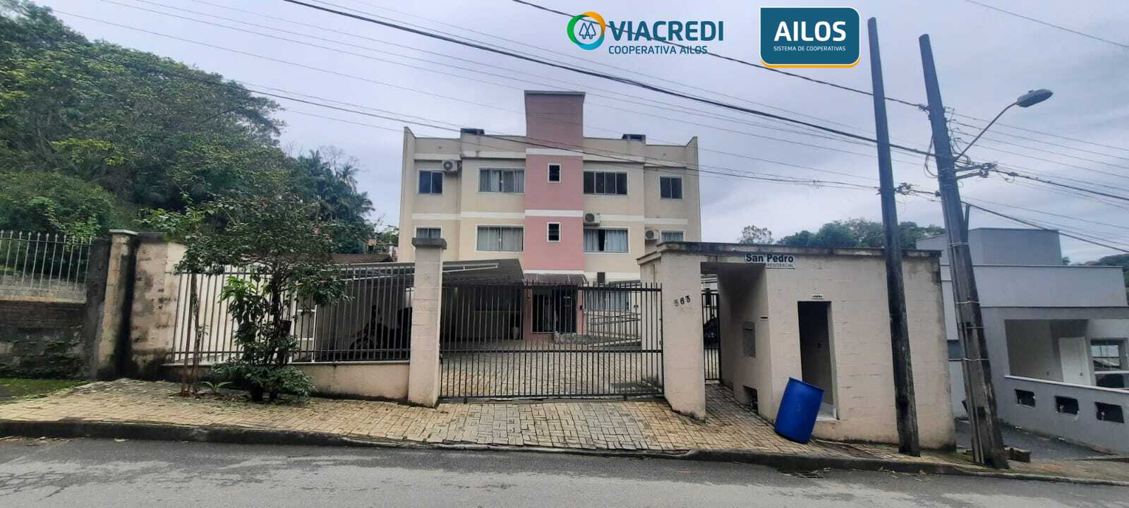 Leilão Viacredi- 1ª Praça- Apartamento "CONDOMÍNIO SAN  PEDRO”, Blumenau - SC, 89068-110