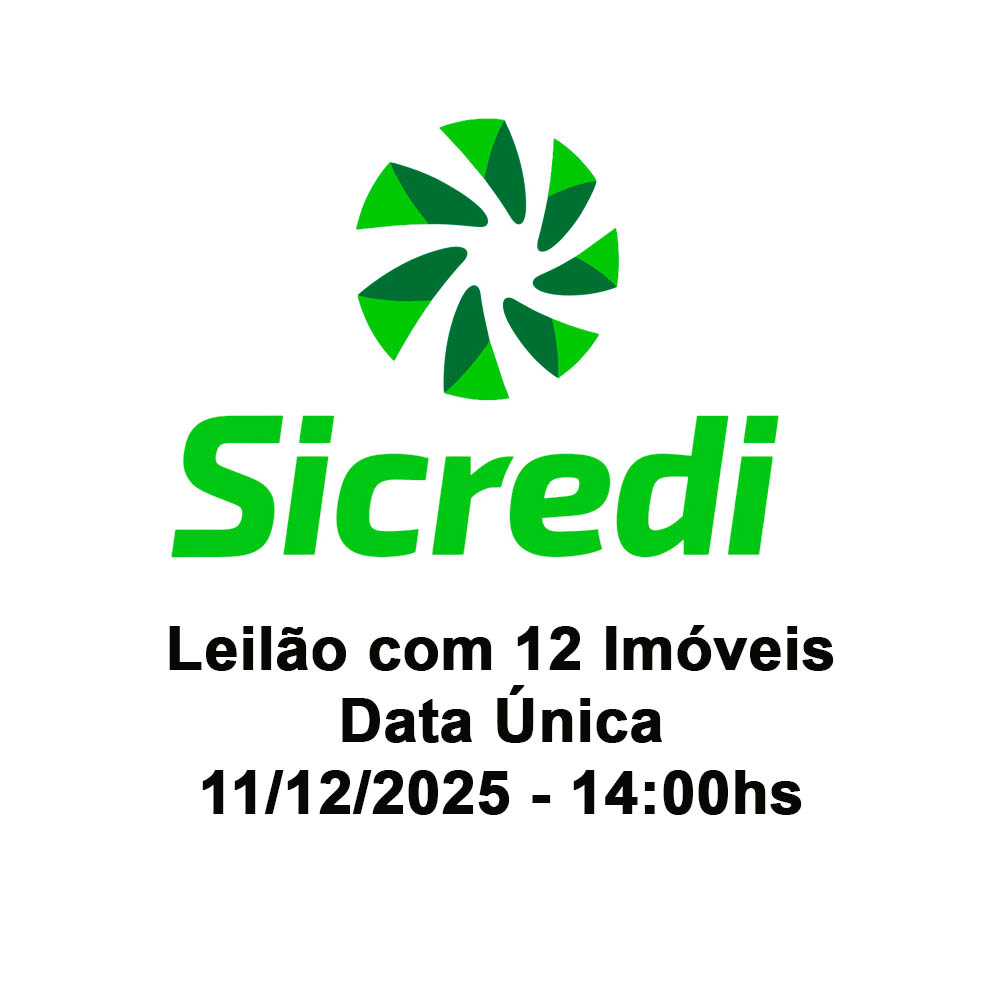 Leilão Sicredi- 12 Imóveis na Região Norte de Santa Catarina