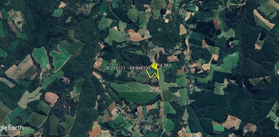 Imóvel Rural 70.111,49m², Mafra/sc., localizado em Mafra - SC