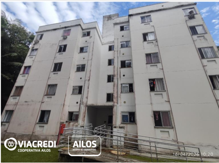 Leilão Viacredi- 2ª Praça- Apartamento de 58m², no do PARQUE RESIDENCIAL TRIBESS- Blumenau/SC