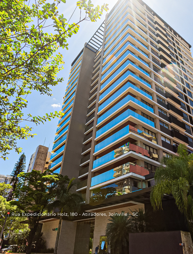 Leilão 1ª Cível Joinville- Praça Unica- Apartamentos no Residencial Plaza Monet